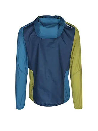 ORTOVOX | Cortavientos con capucha para hombre | blau